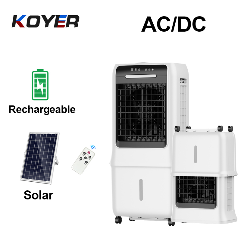 Ventilador portátil del refrigerador de aire de DC del modelo de enfriamiento