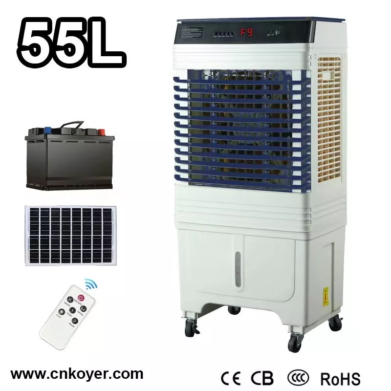 Ventilador enfriador de aire recargable inteligente