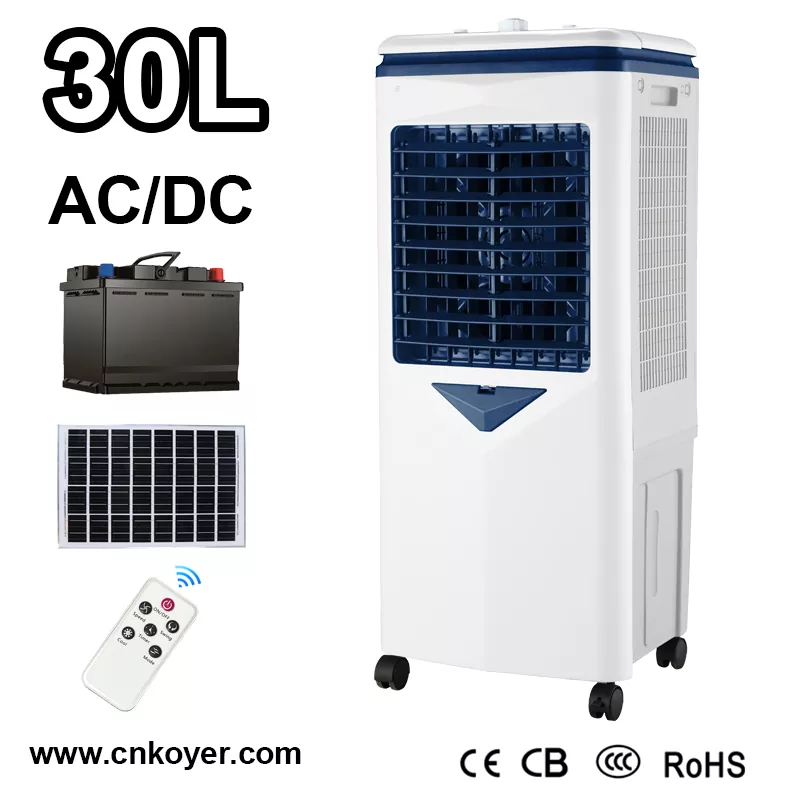 Ventilador enfriador de aire portátil AC DC