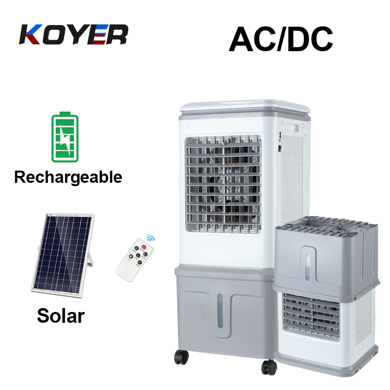 Ventilador enfriador de aire portátil recargable