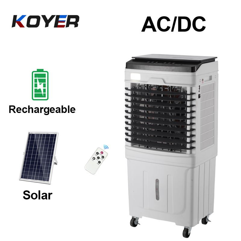 Ventilador enfriador de aire evaporativo con control remoto
