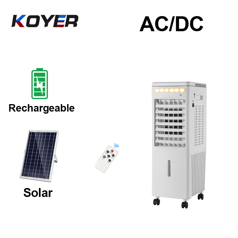 Pequeño ventilador enfriador de aire CC
