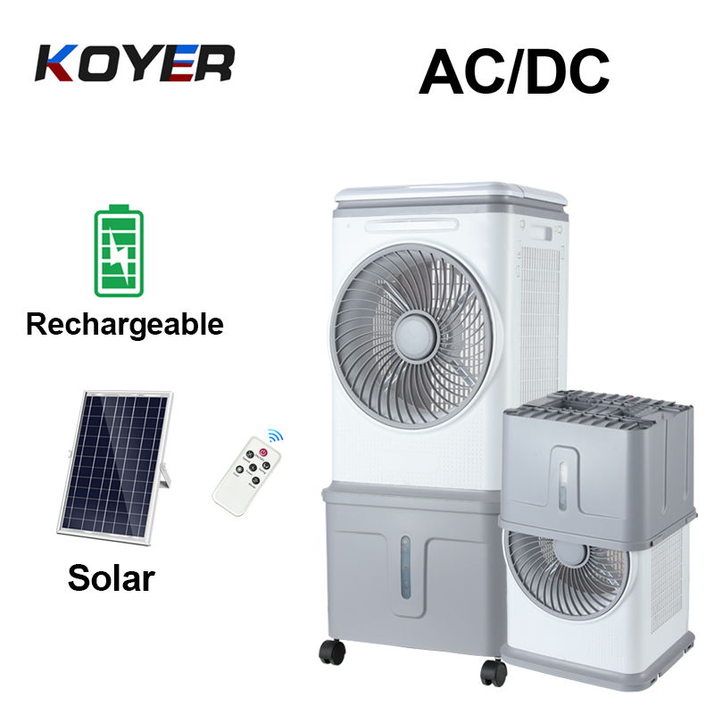 Pequeño ventilador enfriador de aire solar