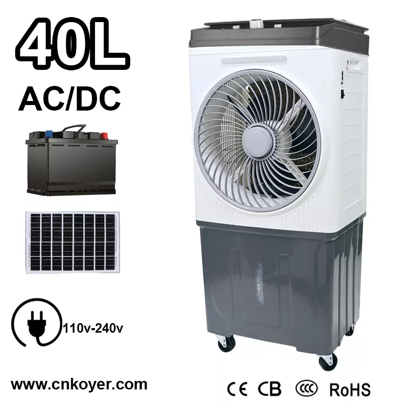 Ventilador enfriador de aire inteligente AC DC